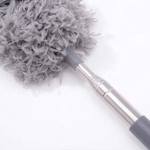 Dustpans Brooms Flexible Retractable Microfiber Duster Extendable Bendable Head Cleaning Brush