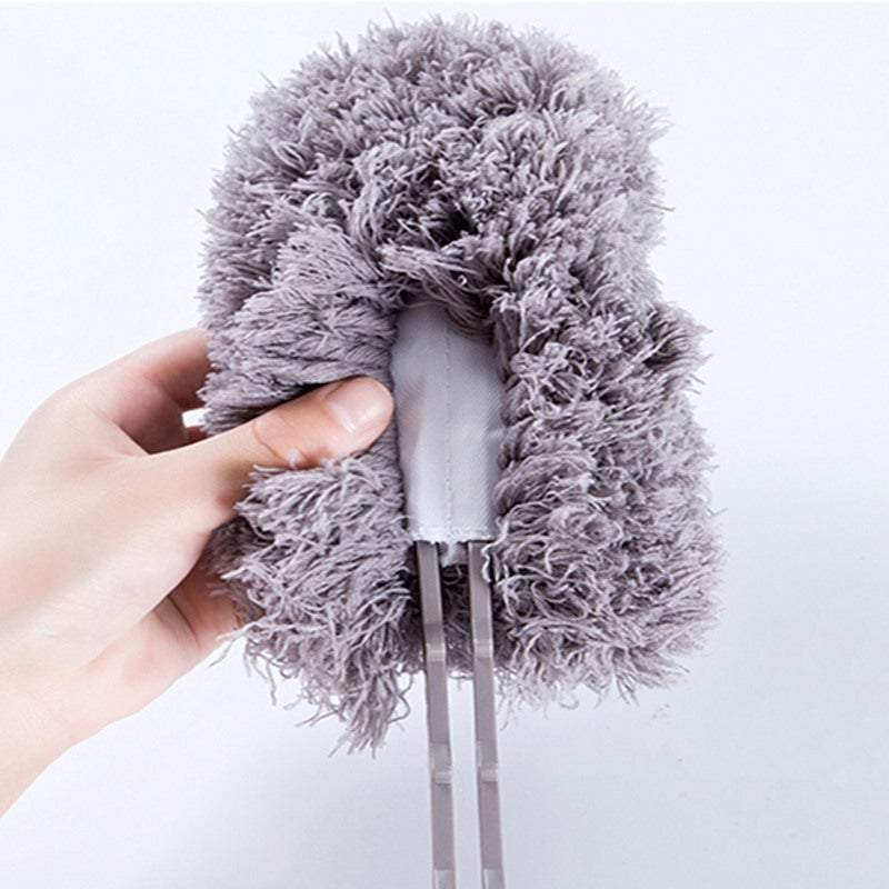 Dustpans Brooms Flexible Retractable Microfiber Duster Extendable Bendable Head Cleaning Brush