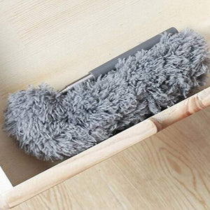 Dustpans Brooms Flexible Retractable Microfiber Duster Extendable Bendable Head Cleaning Brush