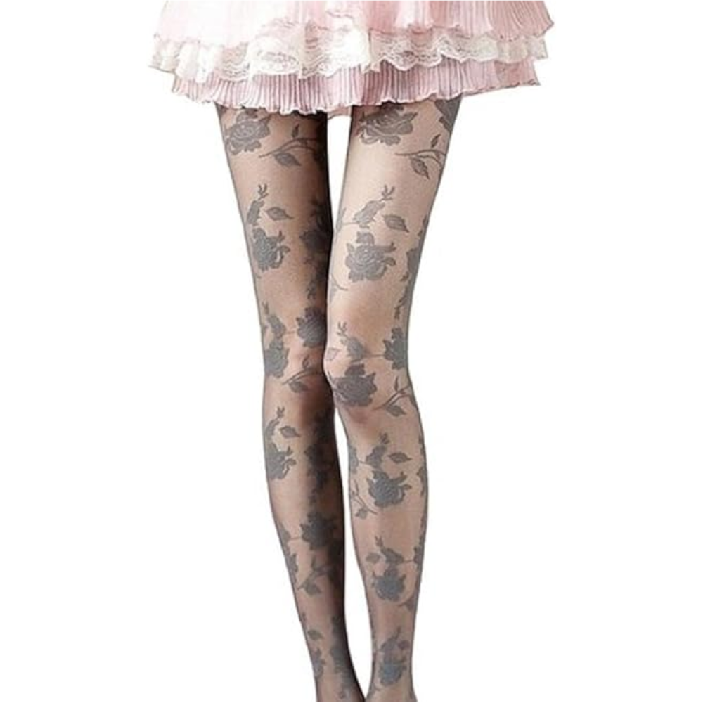 Floral Garden Tights