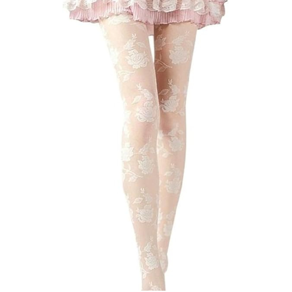 Floral Garden Tights