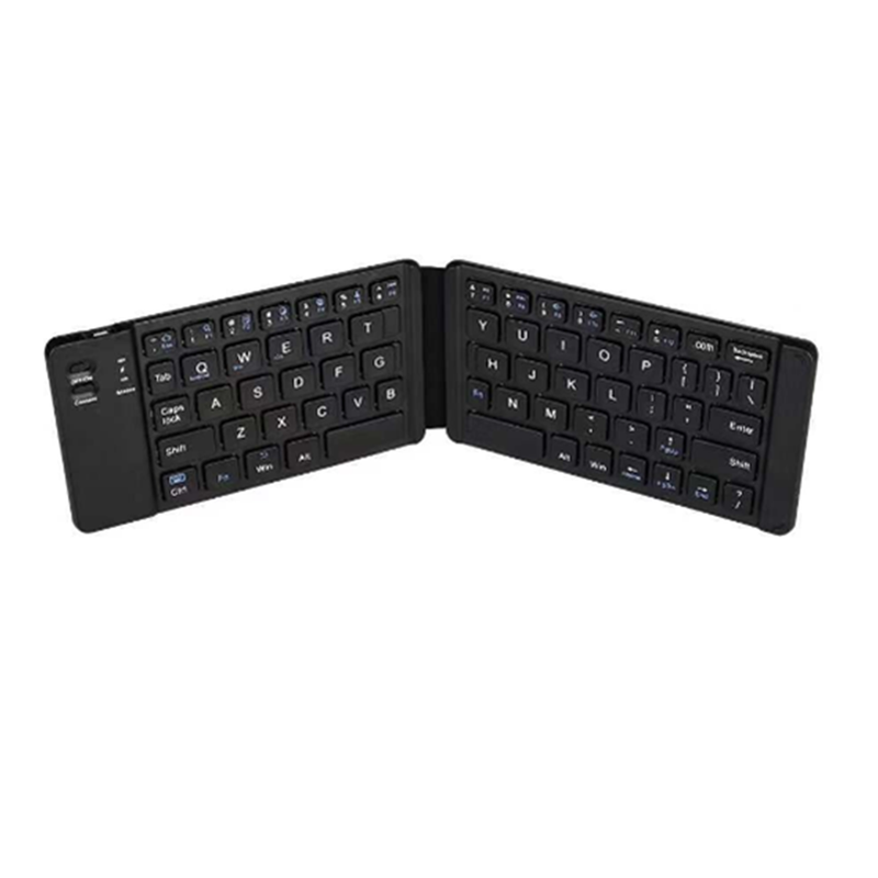 Foldable Bluetooth Keyboard Portable Mini Wireless Mobile Tablet Three System Universal