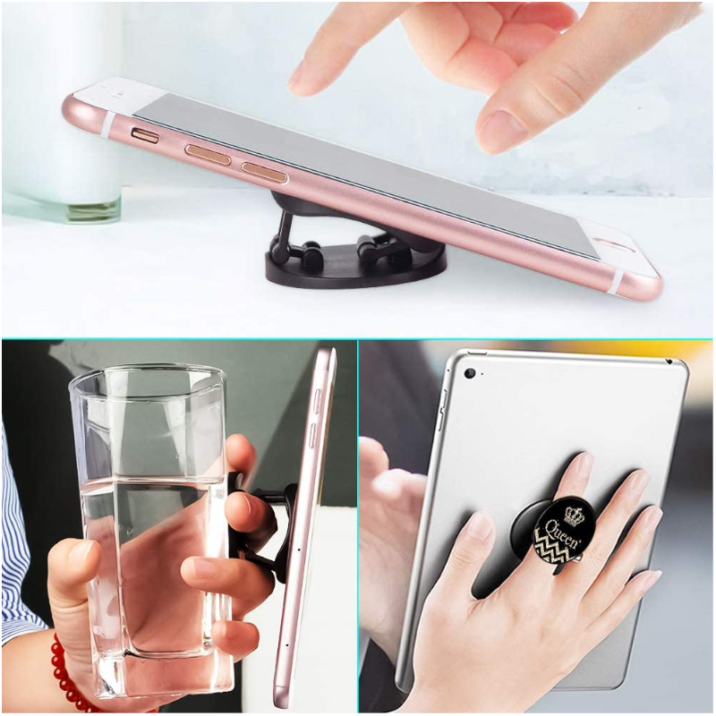 Universal Mobile Phone Finger Grip Ring Holder Pocket Socket Expanding Stand