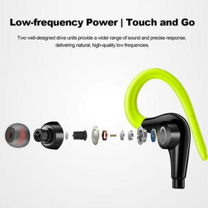 S760 Wired In Ear Waterproof Earphone Black