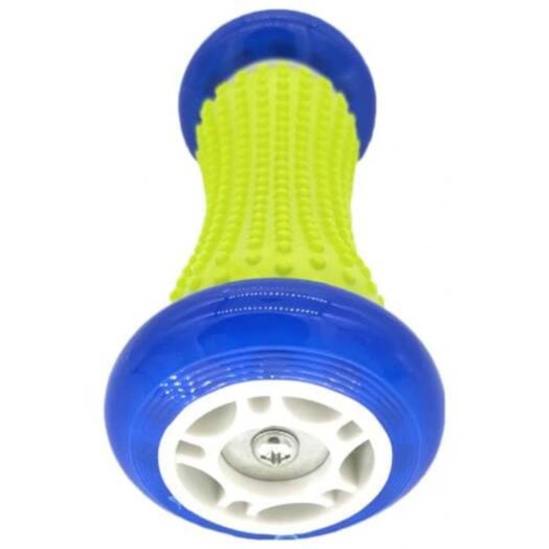 Foot Massager Trigger Point Therapy Myofascial Release Body For Back Neck Legs Arms Deep Tissue Roller Blue And Green