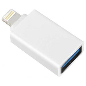 For Adapter 8 Pin To Usb Female Ipad White