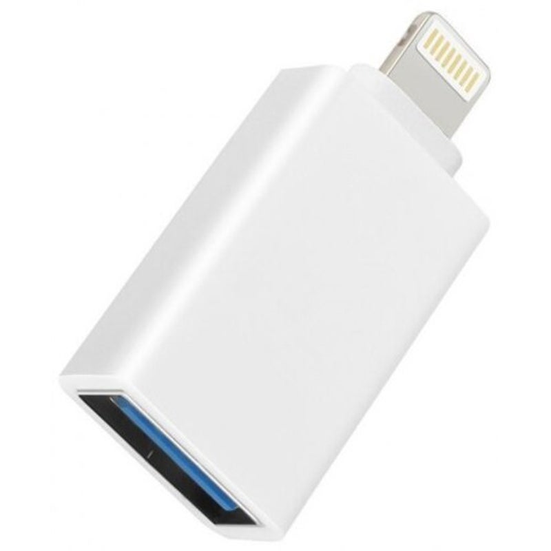 For Adapter 8 Pin To Usb Female Ipad White