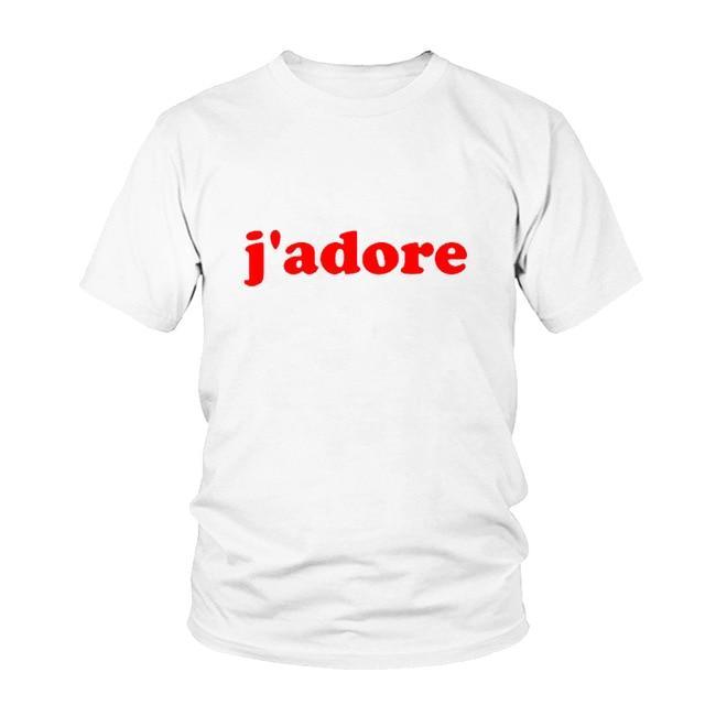 French J'adore T Shirt