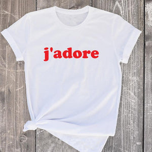 French J'adore T Shirt