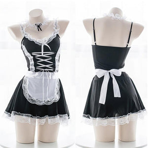 French Maid Dress Kawaii Costume Women