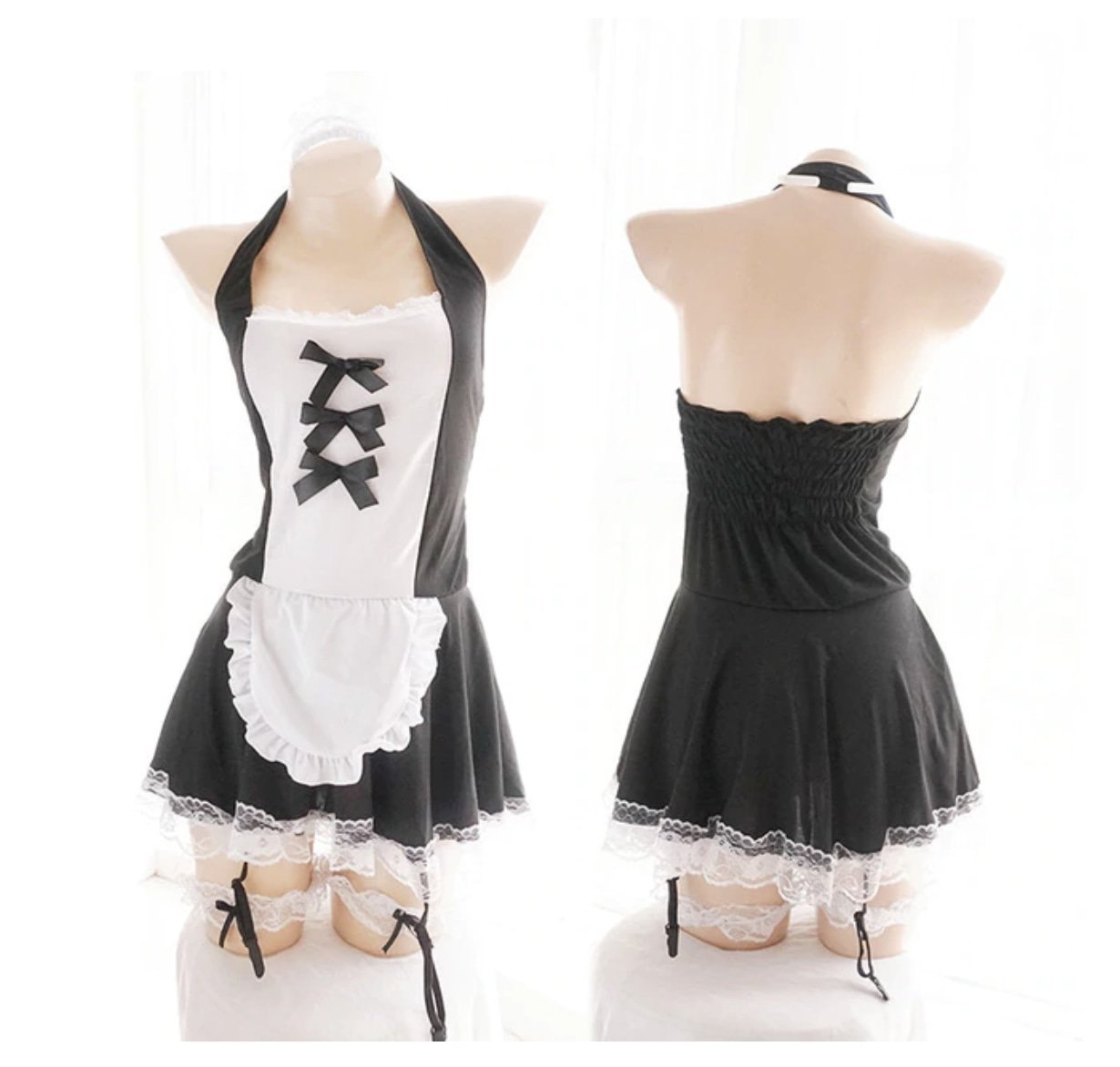 French Maid Dress Kawaii Costume Women