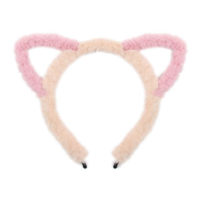 Fuzzy Ear Headbands