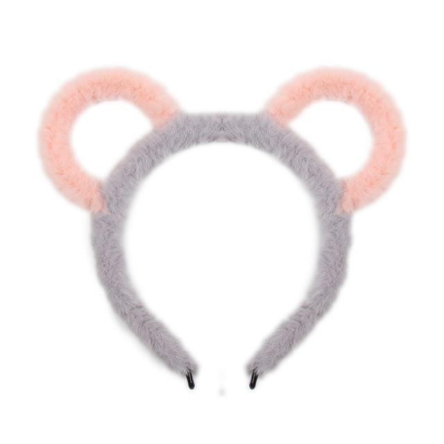 Fuzzy Ear Headbands