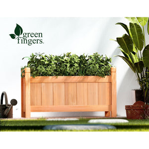 Greenfingers Garden Bed Raised Wooden Planter Box Vegetables 60X30x33cm