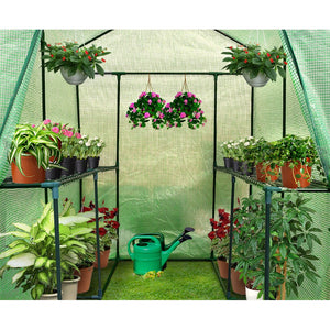 Greenfingers Greenhouse Garden Shed House 1.9X1.2M Storage Plant Lawn