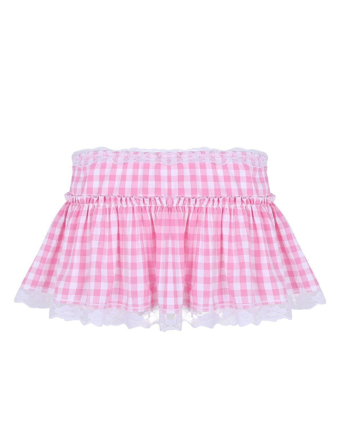 Gingham Micro Skirt