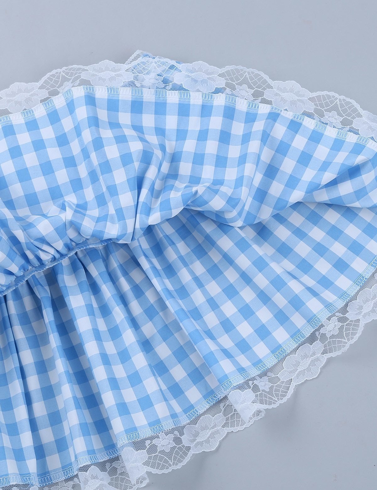 Gingham Micro Skirt