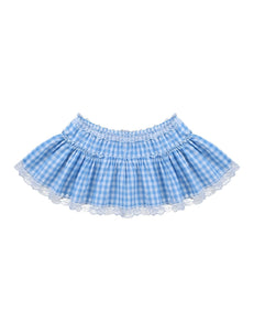 Gingham Micro Skirt