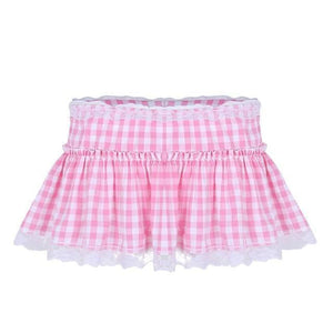 Gingham Micro Skirt