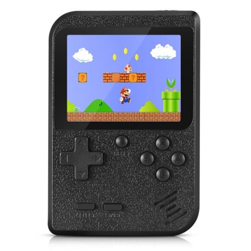 Built In 400 Classic Games Handheld Console Black