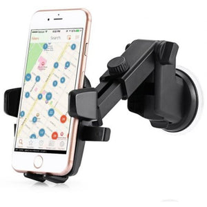 Universal Rotary Car Mount Phone Holder Black