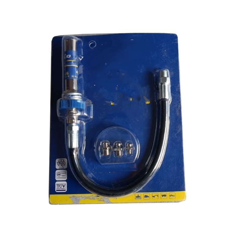 Grease Gun Hose Nozzle Adapter Connector Kit