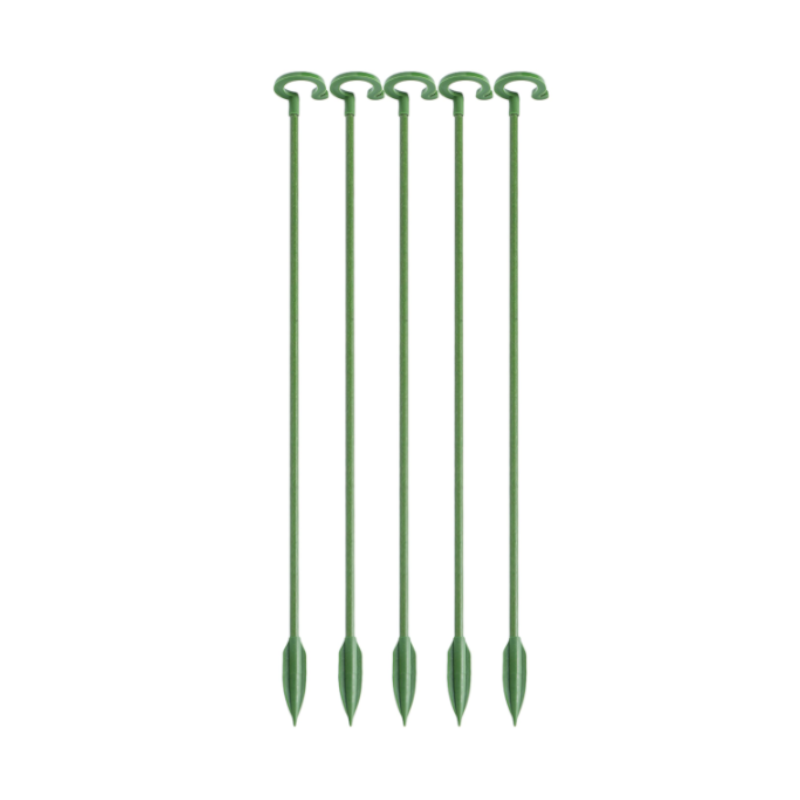 Green Fiberglass Reusable Plant Support Stake