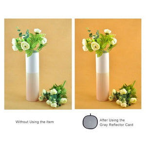 Grey White Balance Reference Reflector Card Portable 60Cm 24