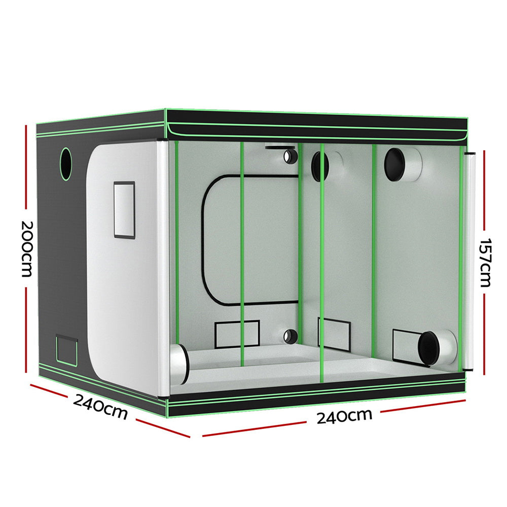 Greenfingers Grow Tent Kits 200X 200Cm Hydroponics Indoor System