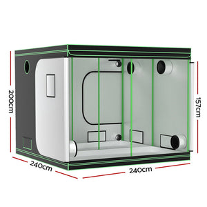 Greenfingers Grow Tent Kits 200X 200Cm Hydroponics Indoor System