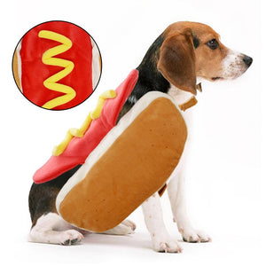 Cute Halloween Hot Doggy Costume For Pets