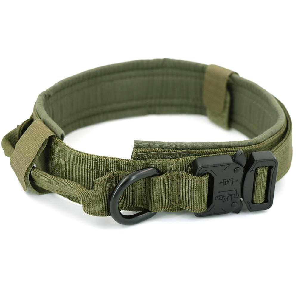 Adjustable Military Tactical Dog Collars With Handle