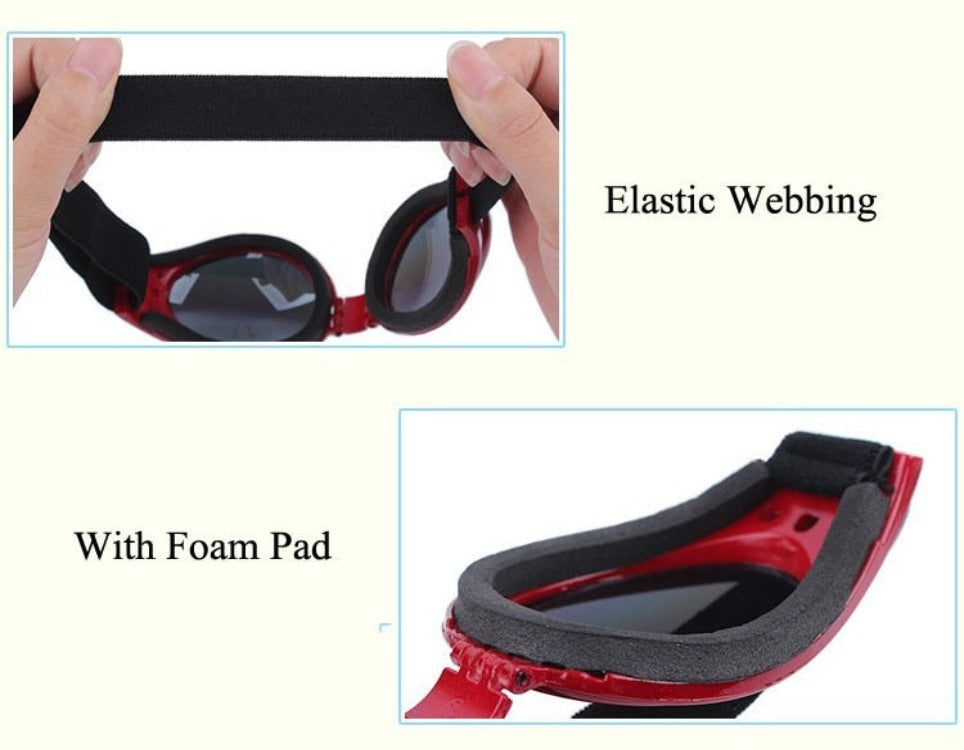 Super Cute Foldable Waterproof Goggles Uv Protection Dogs Sunglasses