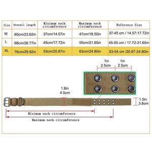 Tactical Comfortable Dog Collars