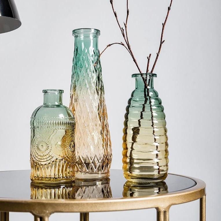 Seaside Glass Vases Coastal Home Decor