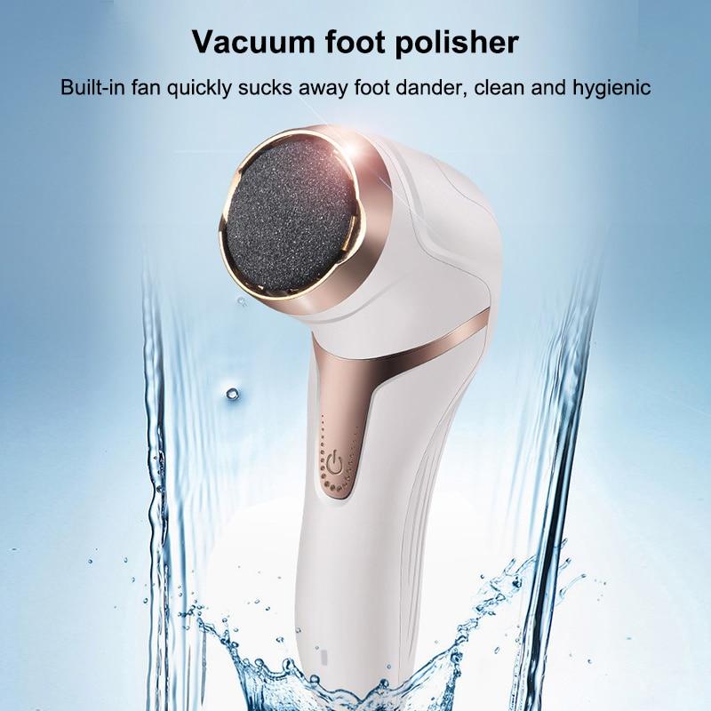 Usb Rechargeable Lcd Digital Display Foot Scrubber Callus Remover