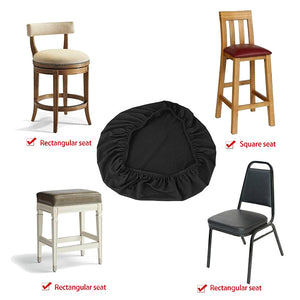 6Pcs Universal Washable Dining Chair Stool Seat Covers Slipcovers