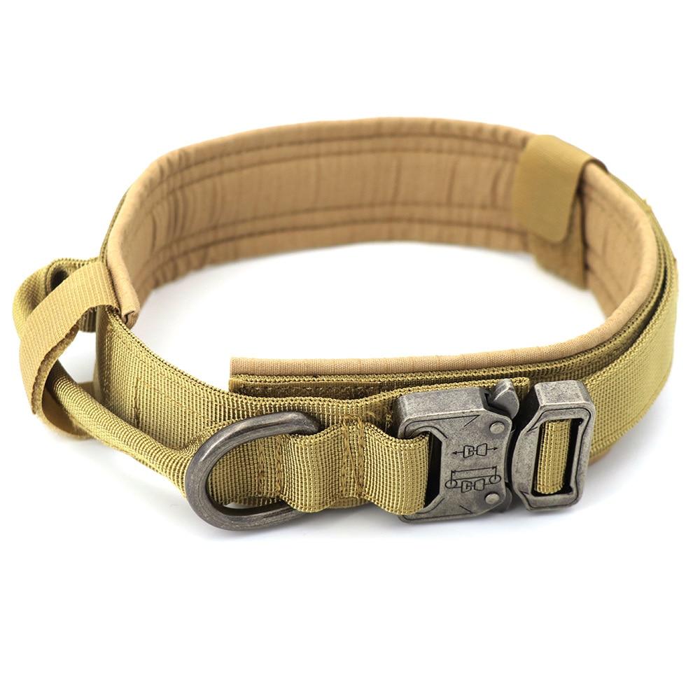 Adjustable Military Tactical Dog Collars With Handle