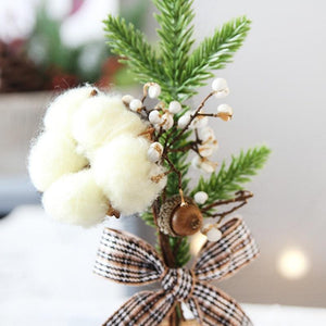 Small Christmas Tree Table Ornaments Decorations