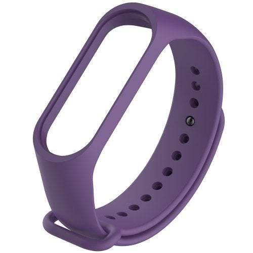 Watches Smart Silicone Glossy Wristband Purple Iris