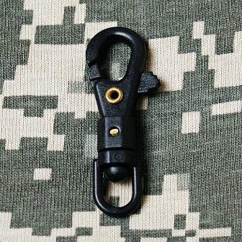 Mini Carabiner Hook Buckle Camping Hiking Tactical Outdoor Equipment Rotating