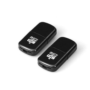 Ram Tf / Micro Sd Card Reader 2Pcs Black