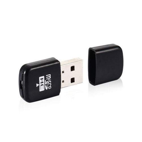 Ram Tf / Micro Sd Card Reader 2Pcs Black