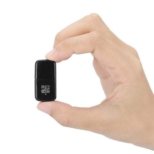 Ram Tf / Micro Sd Card Reader 2Pcs Black