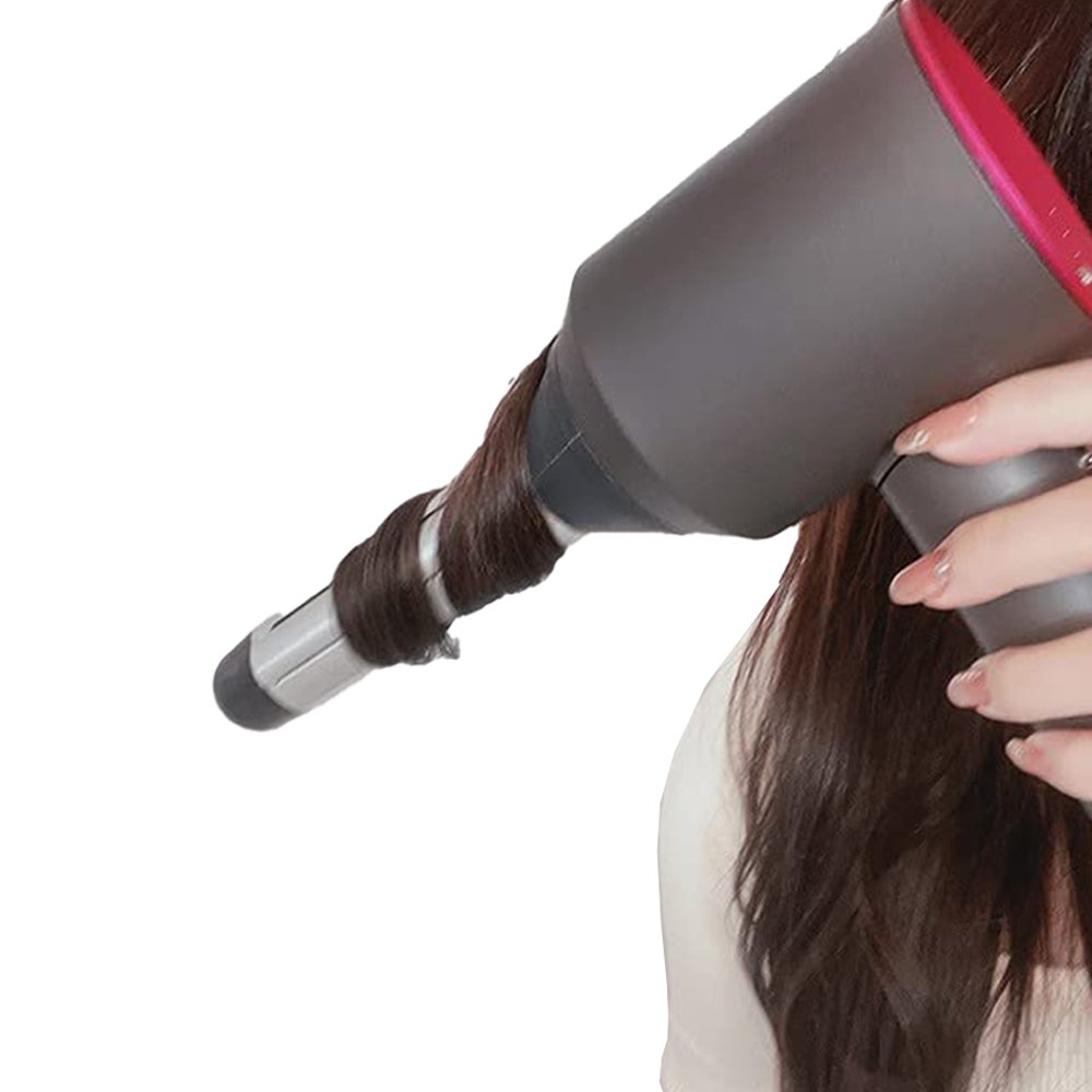 Hair Dryer Attachment For Self Curling Compatible With Dyson Dryers