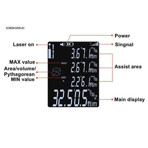 Multi Functional Handheld Electronic 40M Mini Distance Laser Measuring