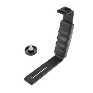 Handheld L Shaped Gimbal Expansion Bracket Holder Black