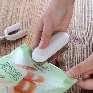 Handheld Mini Bag Heat Sealer Food Storage Sealing Machine White