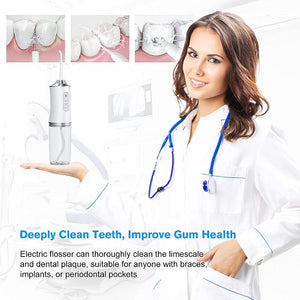 220Ml Rechargeable 3 Modes Oral Irrigator Water Flosser