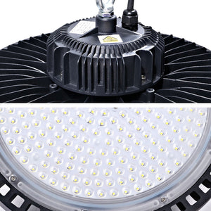 Leier Led High Bay Lights 200W Industrial Workshop Warehouse Gym Bk